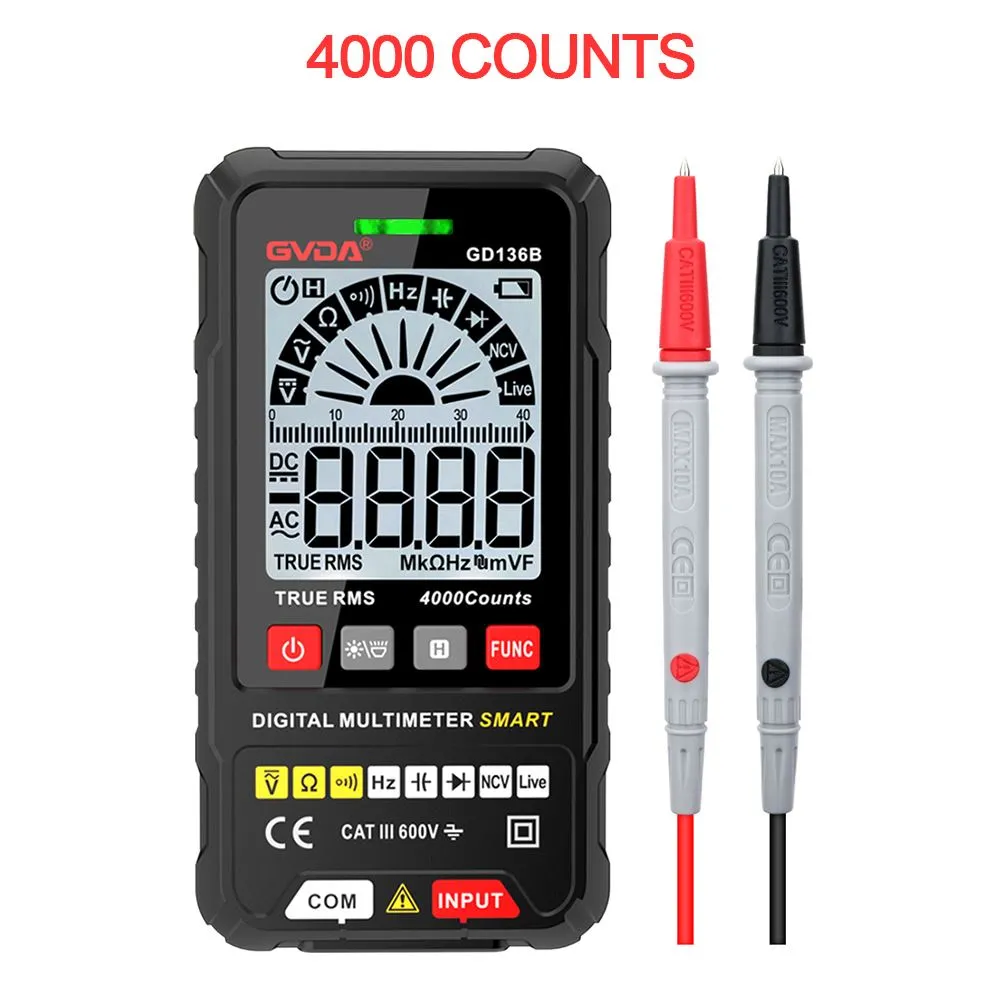 พอยน์เตอร์มัลติมิเตอร์วัดโพเทนชิโอมิเตอร์