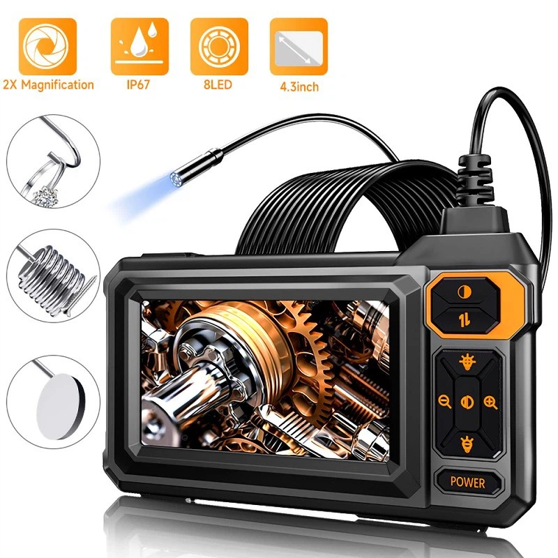 4.3inch Industrial Endoscope Inspection Camera